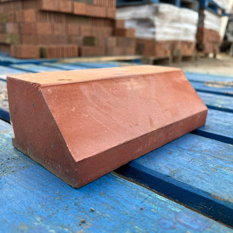 Imperial Red Stretcher Plinth Brick - New - Reclaimed Brick Company