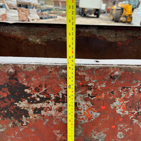 Large Galvanised Steel Water Tank - Reclaimed Brick Company