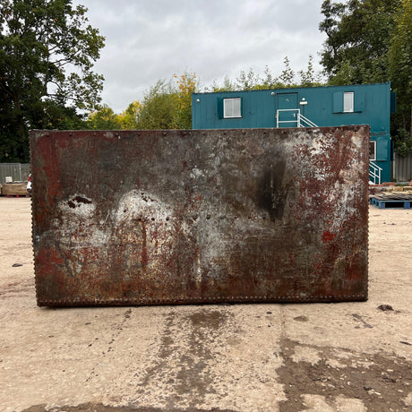 Large Galvanised Steel Water Tank - Reclaimed Brick Company