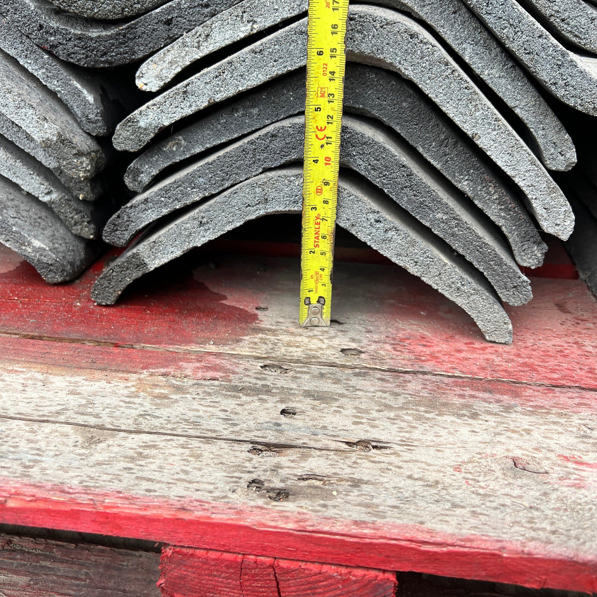 Marley Modern Blue Roof Ridge Tiles - Job Lot - Reclaimed Brick Company