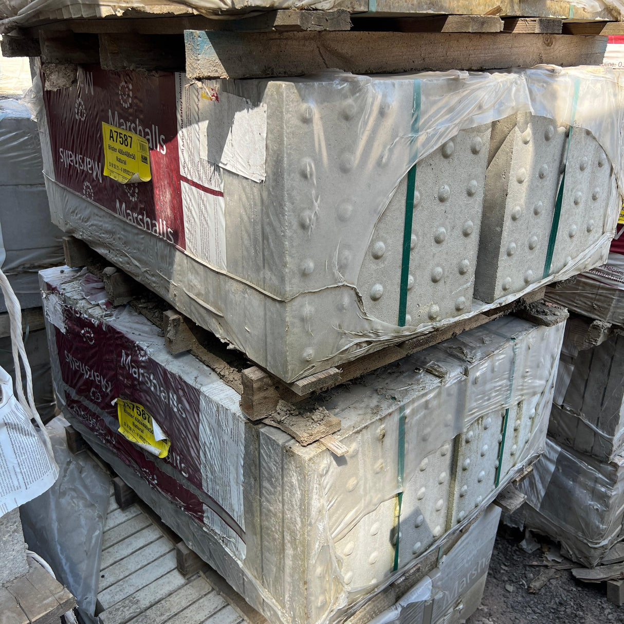 Visual Impaired Blister Paving Slabs - Reclaimed Brick Company