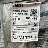 Marshalls Thamesmead Vintage Stock Brick - Packs of 400 Bricks - Reclaimed Brick Company