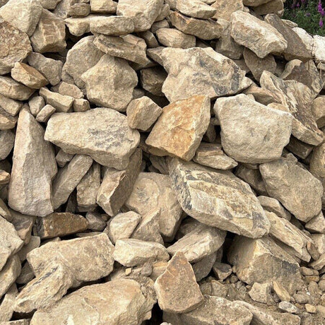 Natural Yorkstone Dry Stone Walling Stone in Bulk Bag - Reclaimed Brick Company