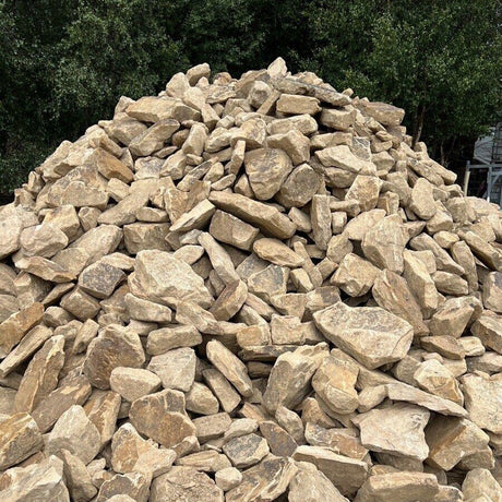 Natural Yorkstone Dry Stone Walling Stone in Bulk Bag - Reclaimed Brick Company