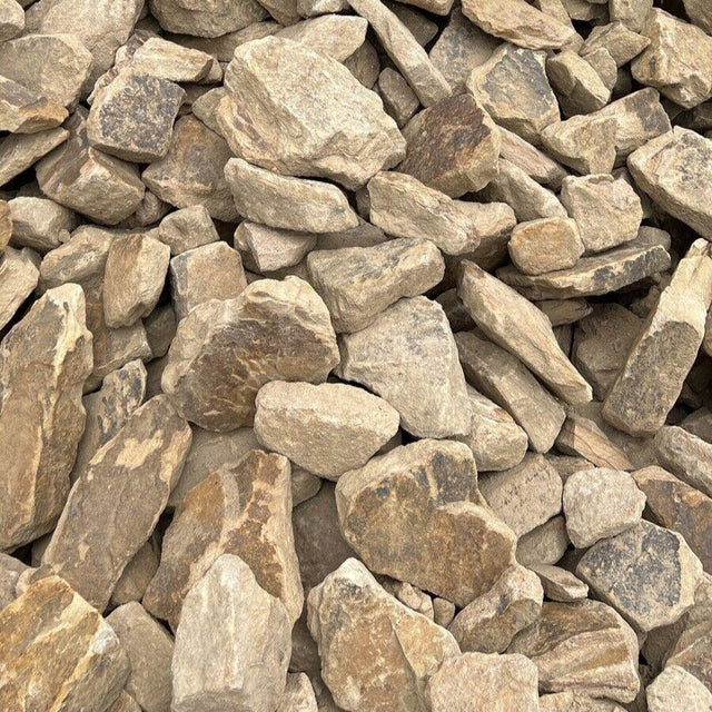 Natural Yorkstone Dry Stone Walling Stone in Bulk Bag - Reclaimed Brick Company