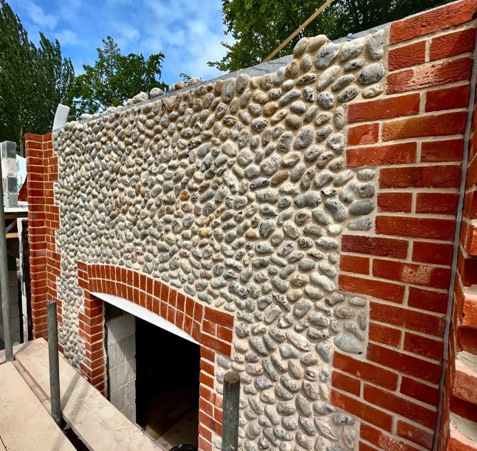 Natural knapped flint stone | Britannia Stone Reclamation