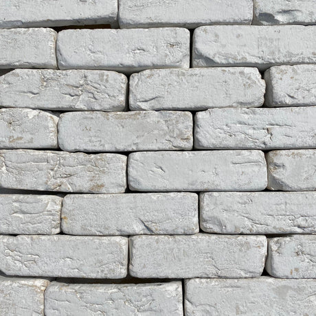 Olivier White Rustica Facing Brick - Packs of 600 Bricks - Reclaimed Brick Company
