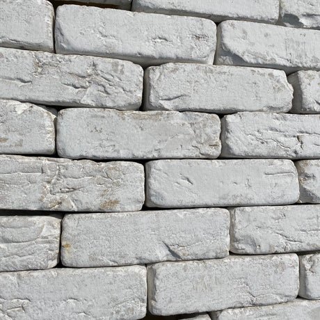 Olivier White Rustica Facing Brick - Packs of 600 Bricks - Reclaimed Brick Company