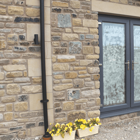 Random Dressed Reclaimed Building Stone - Backed Off - Reclaimed Brick Company