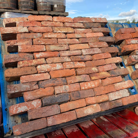 Reclaimed 2 1/2 inch Tudor Handmade Bricks | Pack of 450 Bricks | Free Delivery - Reclaimed Brick Company