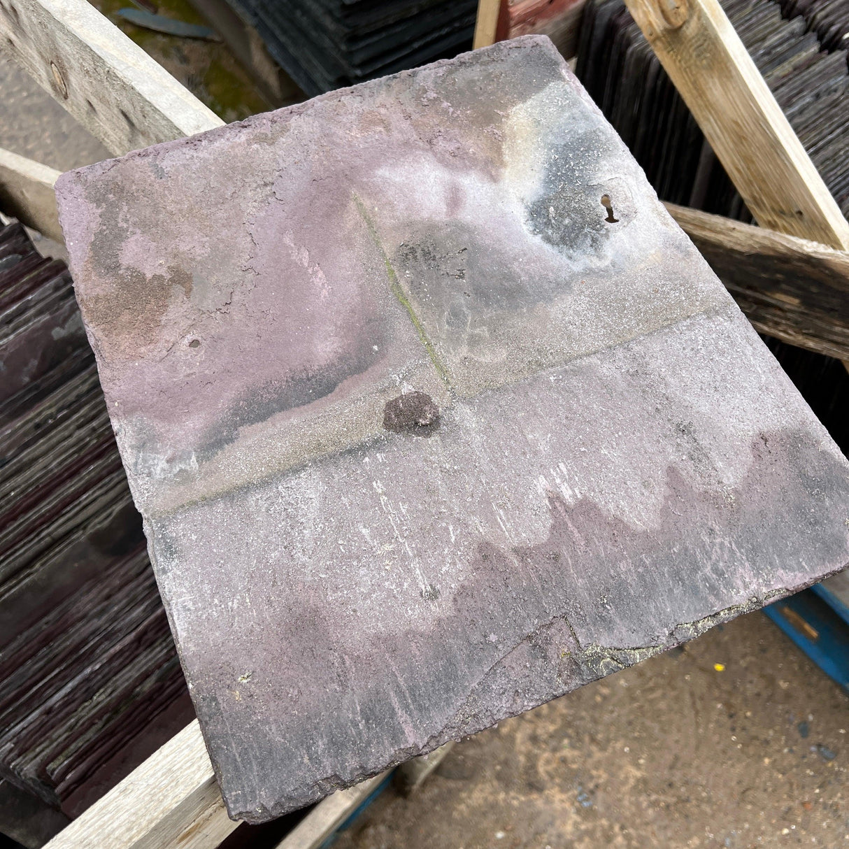 Reclaimed 14 inch x 12 inch Welsh Slates - Reclaimed Brick Company