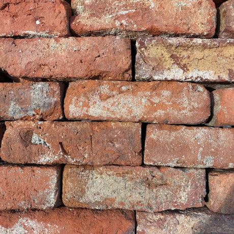 Reclaimed 2 1/2 inch Tudor Handmade Bricks | Pack of 450 Bricks | Free Delivery - Reclaimed Brick Company
