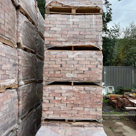 Reclaimed 2 1/2 inch Tudor Handmade Bricks | Pack of 450 Bricks | Free Delivery - Reclaimed Brick Company