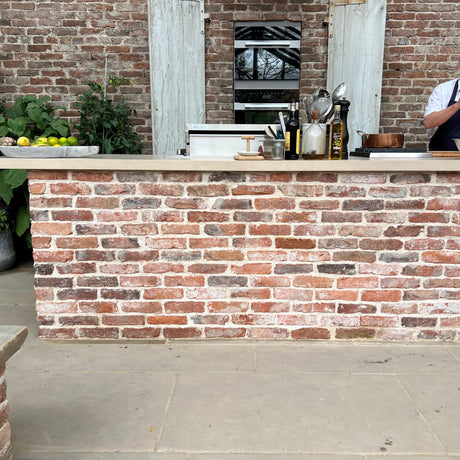 Reclaimed 2 1/2 inch Tudor Handmade Bricks | Pack of 450 Bricks | Free Delivery - Reclaimed Brick Company