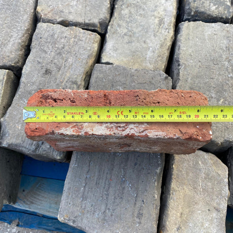 Reclaimed 2 1/2 inch Tudor Handmade Bricks | Pack of 450 Bricks | Free Delivery - Reclaimed Brick Company