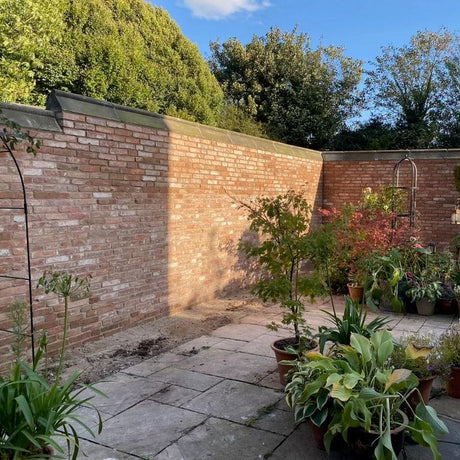 Reclaimed 2 1/4 inch Georgian Handmade Brick | Pack of 400 Bricks | Free Delivery - Reclaimed Brick Company