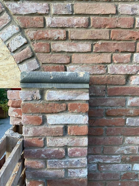 Reclaimed 2 1/4 inch Georgian Handmade Brick | Pack of 400 Bricks | Free Delivery - Reclaimed Brick Company