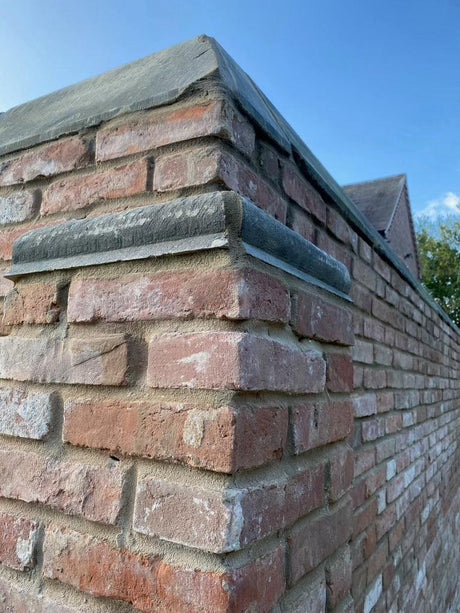 Reclaimed 2 1/4 inch Georgian Handmade Brick | Pack of 400 Bricks | Free Delivery - Reclaimed Brick Company