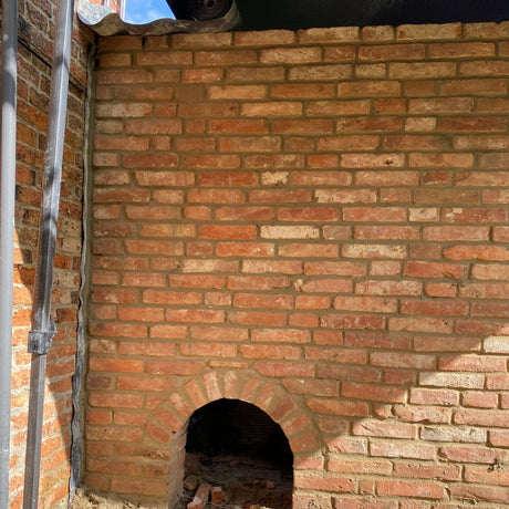 Reclaimed 2 1/4 inch Georgian Handmade Brick | Pack of 400 Bricks | Free Delivery - Reclaimed Brick Company