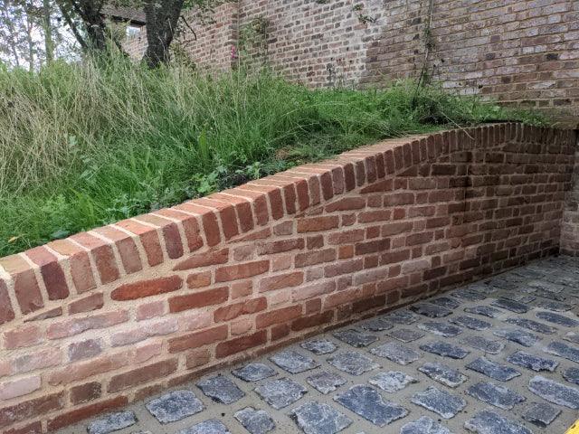 Reclaimed 2 1/4 inch Georgian Handmade Brick | Pack of 450 Bricks - Reclaimed Brick Company