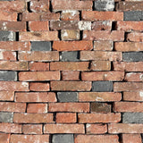 Reclaimed 2 1/4 inch Georgian Handmade Brick with Blue Headers | Pack of 400 Bricks | Free Delivery - Reclaimed Brick Company