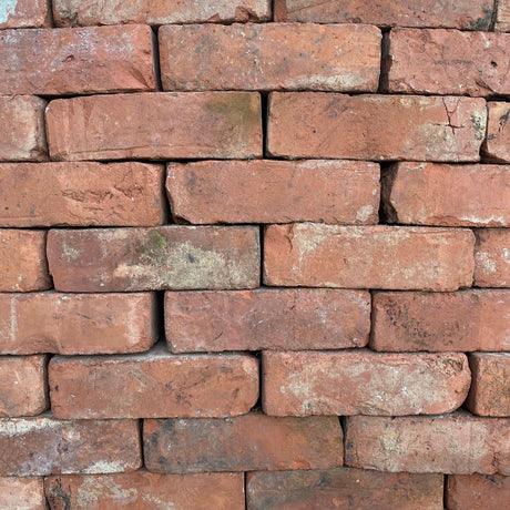 Reclaimed 2 3/4” (70mm) Wirecut Imperial Bricks | Pack of 250 Bricks - Reclaimed Brick Company