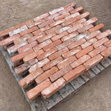 Reclaimed 2 3/8 inch Antique Handmade Brick | Pack of 544 Bricks | Free Delivery - Reclaimed Brick Company