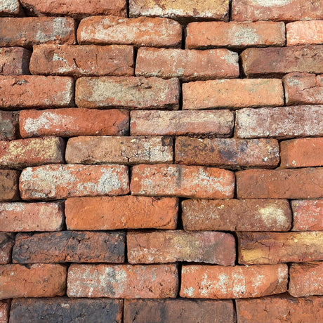 Reclaimed 2 1/2 inch Tudor Handmade Bricks | Pack of 450 Bricks | Free Delivery - Reclaimed Brick Company