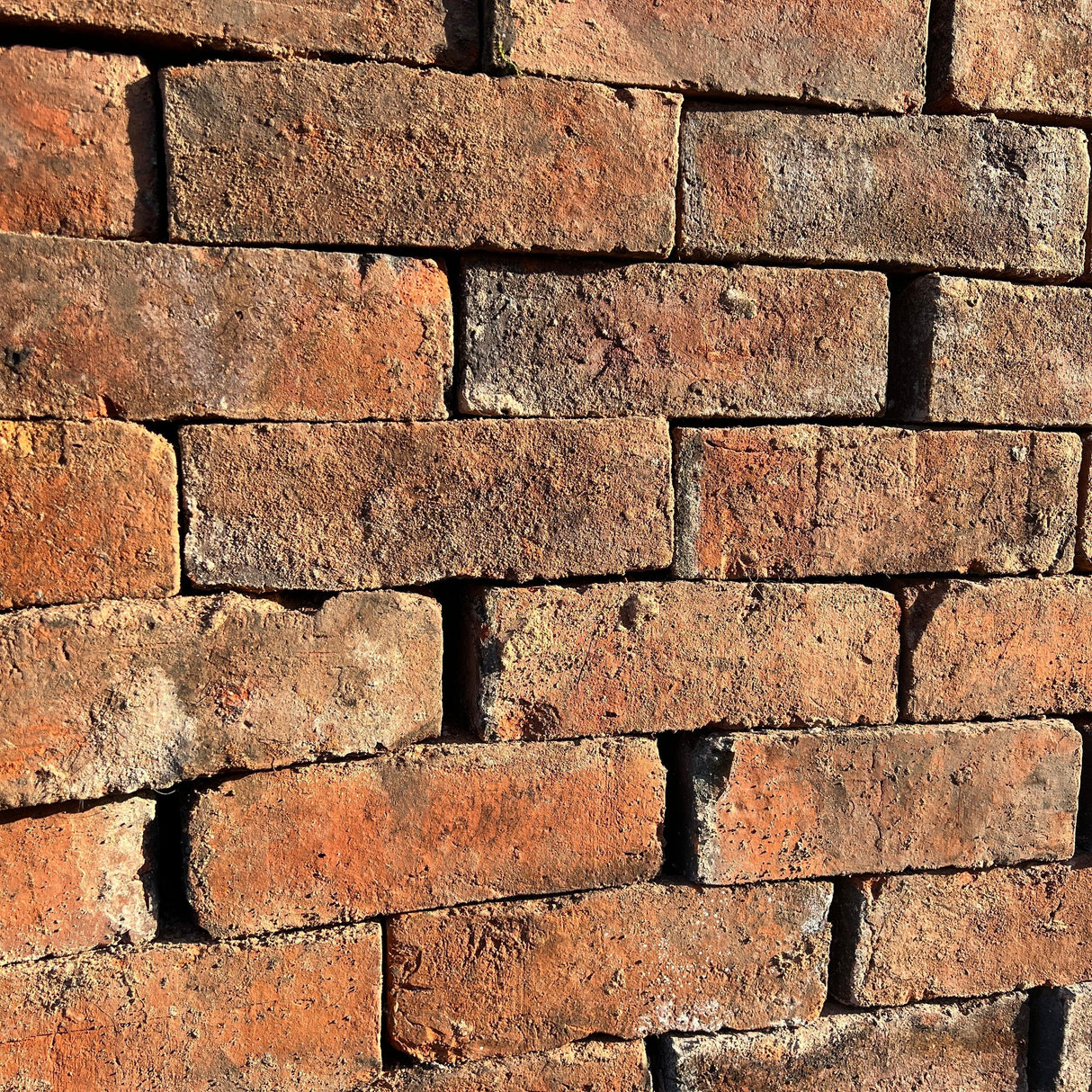 Handmade Brick Wall - Reclaimed Brick Company