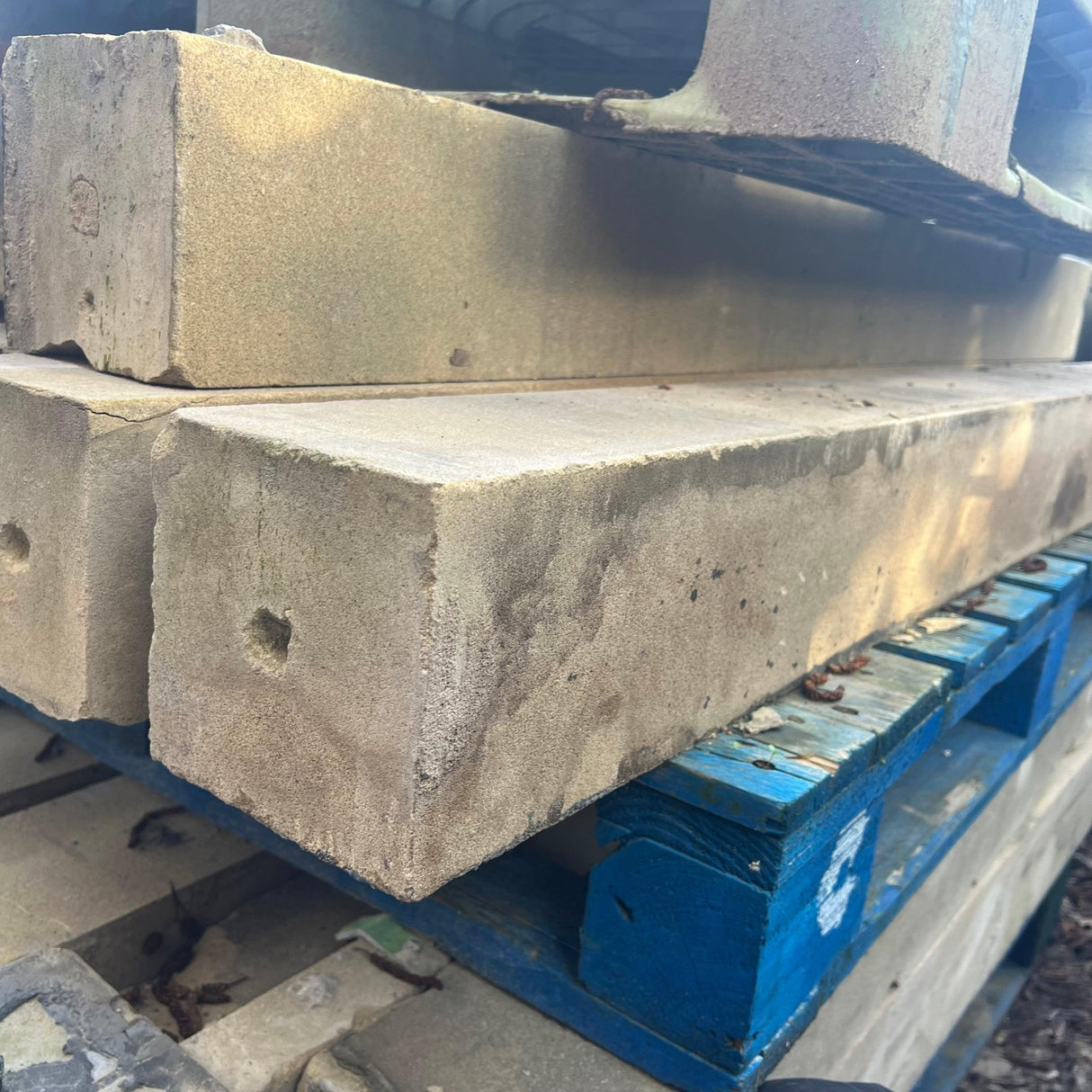 Reclaimed 6” x 6” Sawn Stone Lintels, Sills, Jambs, Mullions - Reclaimed Brick Company