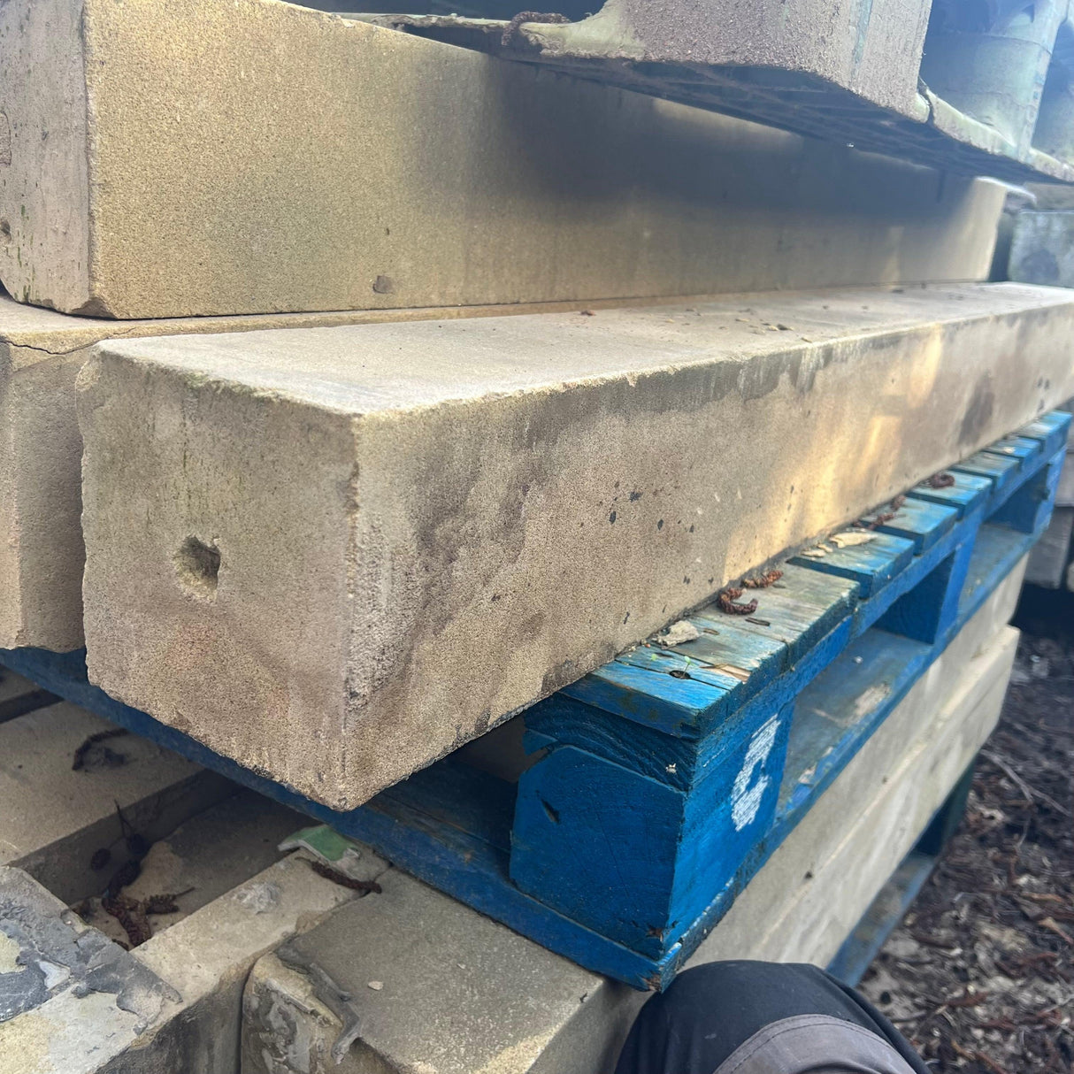 Reclaimed 6” x 6” Sawn Stone Lintels, Sills, Jambs, Mullions - Reclaimed Brick Company