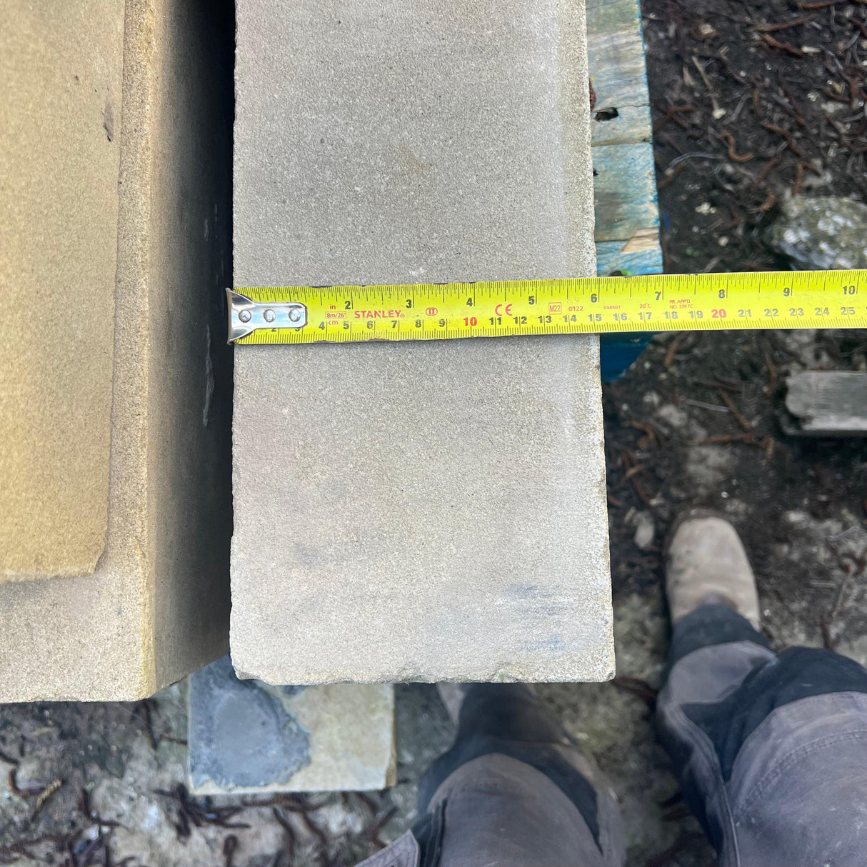 Reclaimed 6” x 6” Sawn Stone Lintels, Sills, Jambs, Mullions - Reclaimed Brick Company