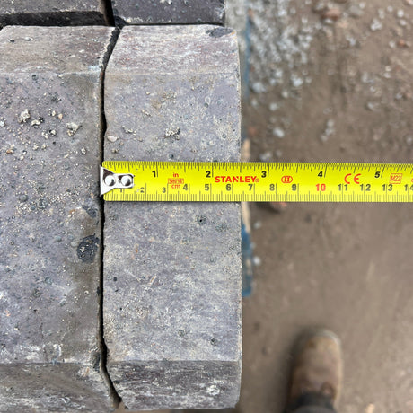 Blue Double Cant Coping Brick - Reclaimed Brick Company