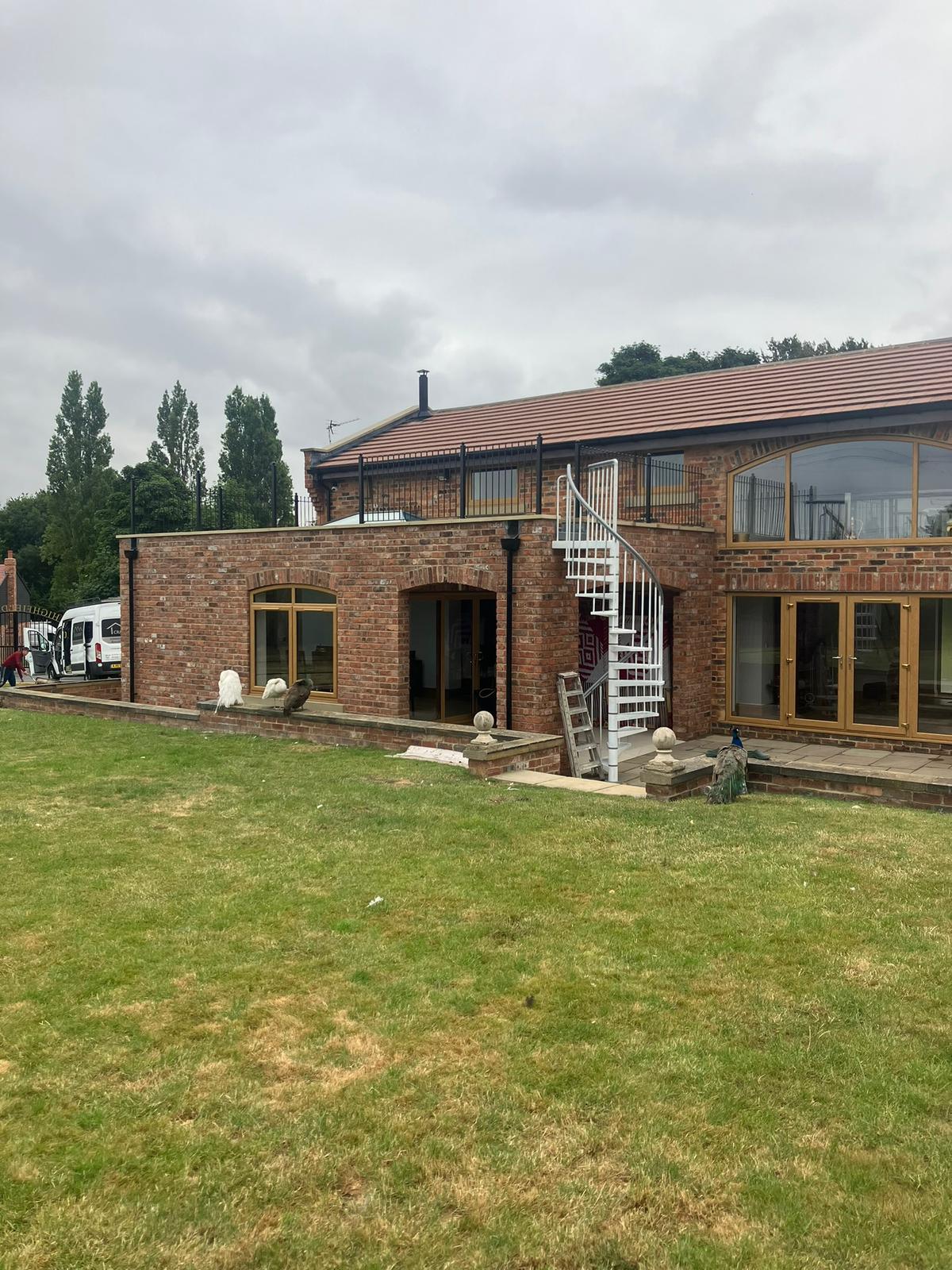 House Extension Project Built Using Burton Wirecut Bricks - Reclaimed Brick Company