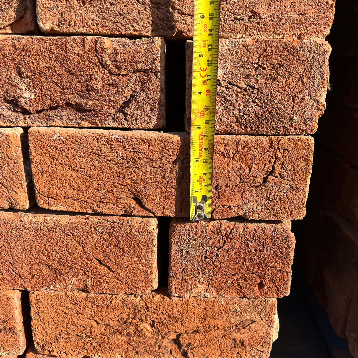 Weathered Reclaimed Brick ideal for architectural projects - Reclaimed Brick Company