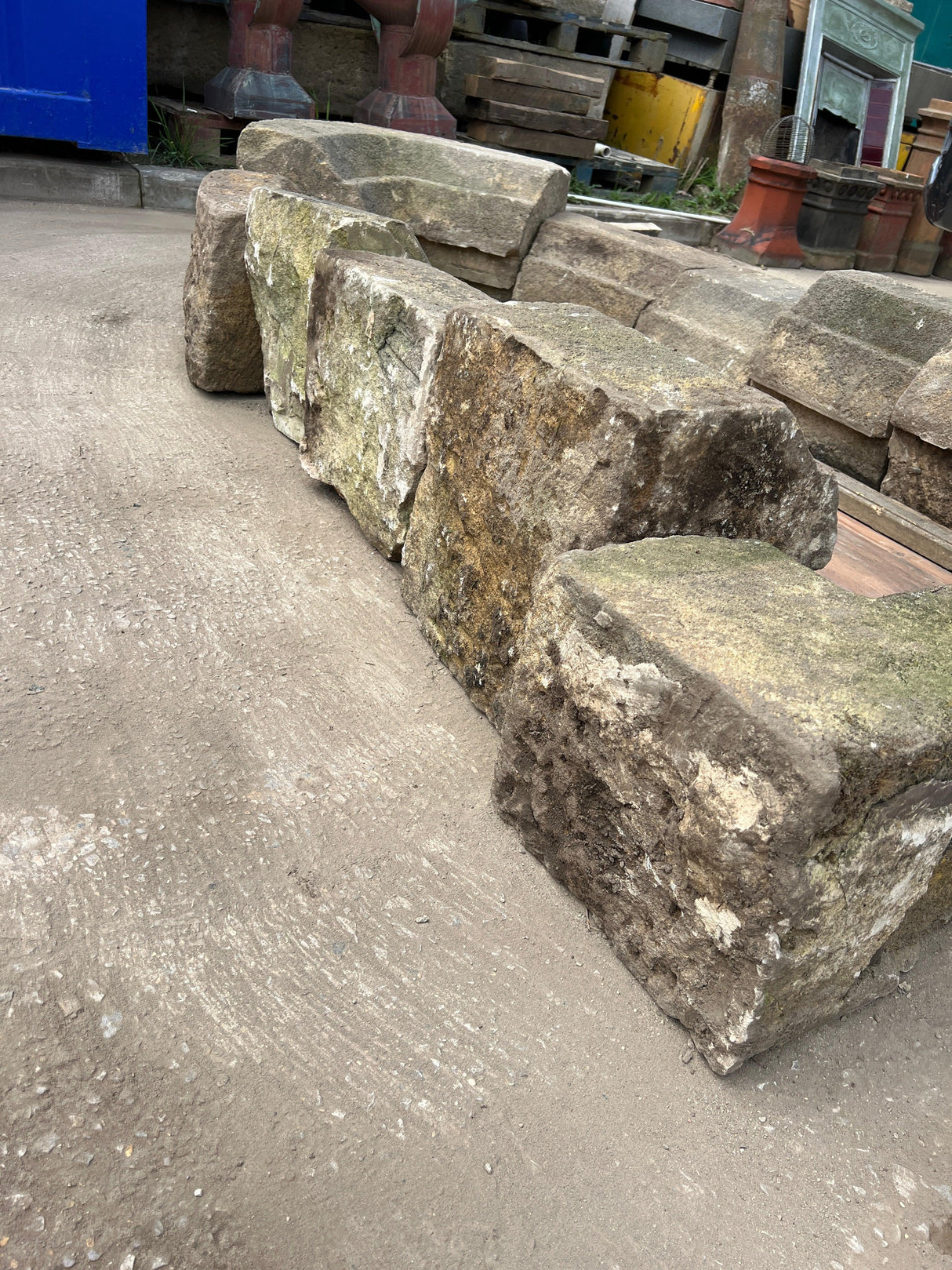 Antique Arch Stone Door - Reclaimed Brick Company