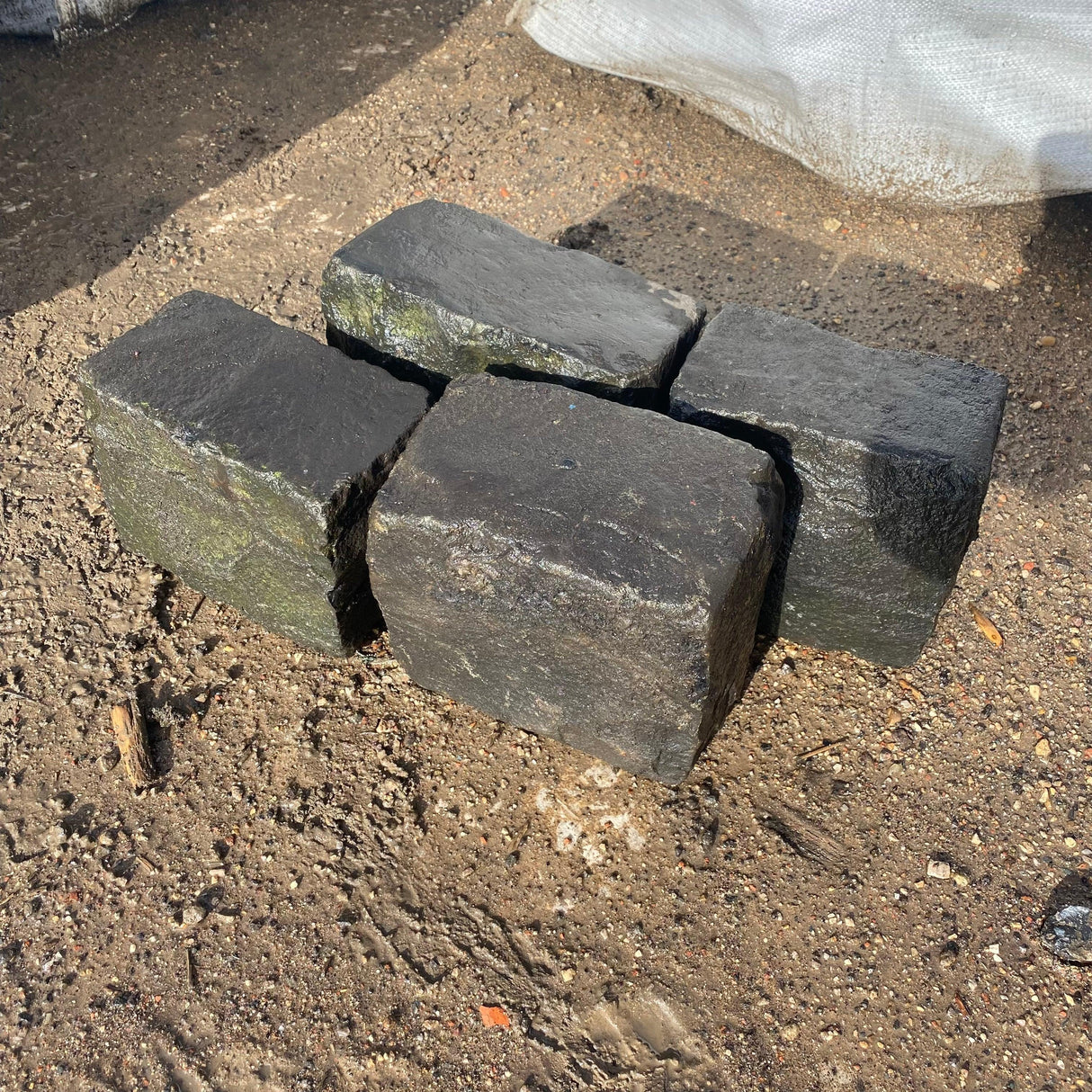 Reclaimed Basalt Cobbles / Setts - Reclaimed Brick Company