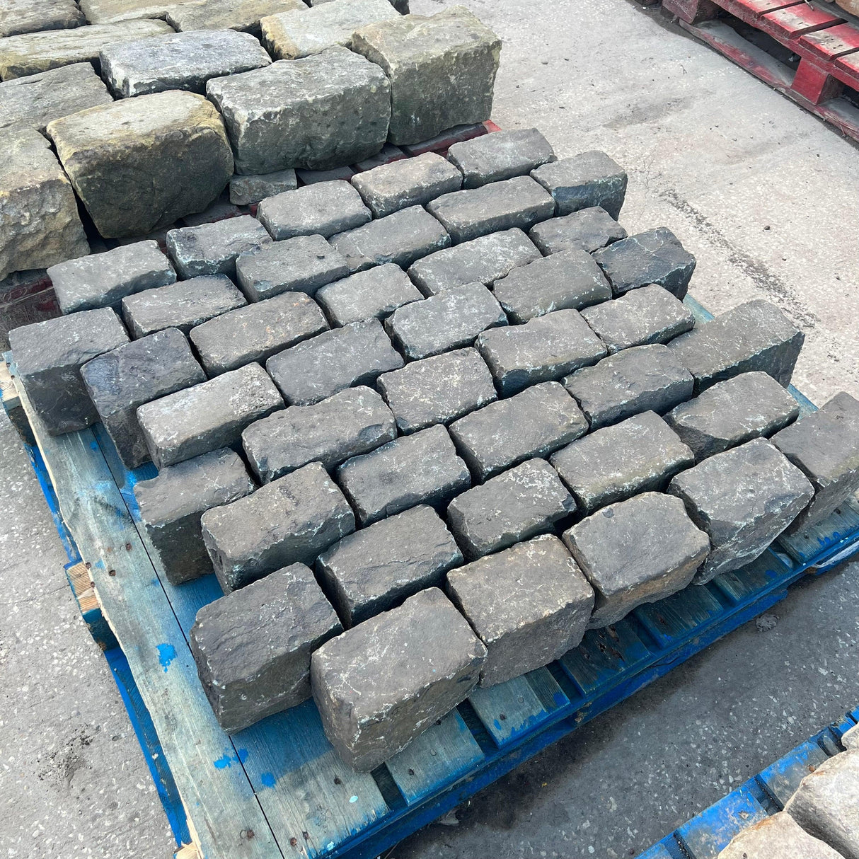 Reclaimed Basalt Cobbles / Setts - Reclaimed Brick Company