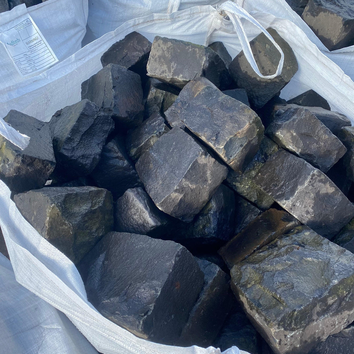 Reclaimed Basalt Cobbles / Setts - Reclaimed Brick Company