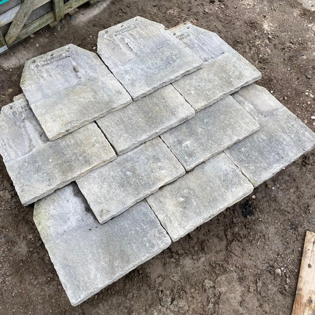 Reclaimed Bradstone Roof Tiles - Reclaimed Brick Company