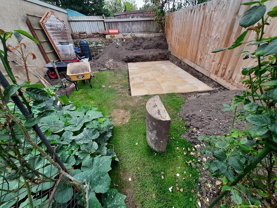 Reclaimed Brick Garden Path, Manchester - Reclaimed Brick Company