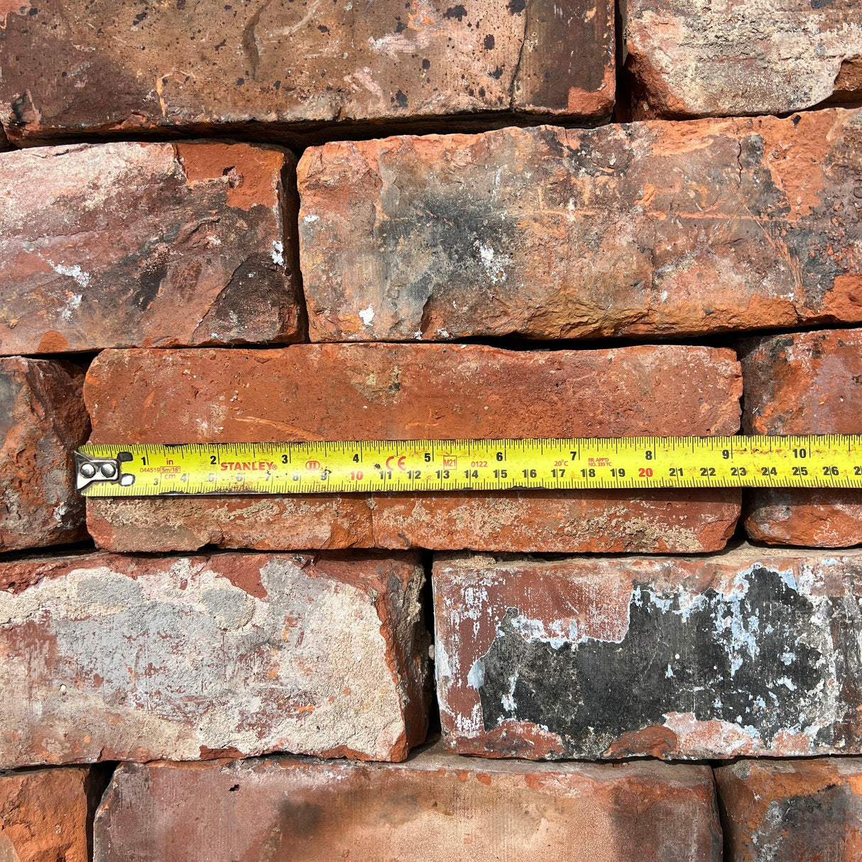 Reclaimed Cheshire Wirecut Imperial Bricks | Pack of 250 Bricks | Free Delivery - Reclaimed Brick Company