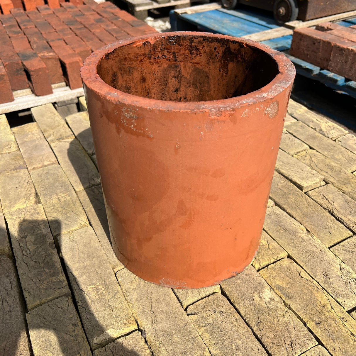 Reclaimed Clay Chimney Liners - Perfect for Garden Pot Planters - Reclaimed Brick Company