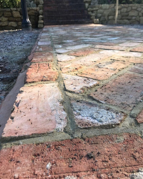 Reclaimed Clay Paving Bricks | Pack of 250 Bricks | Free Delivery - Reclaimed Brick Company