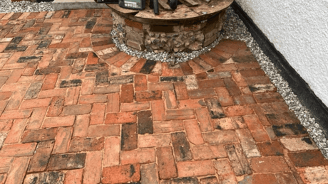 Reclaimed Clay Paving Bricks | Pack of 250 Bricks | Free Delivery - Reclaimed Brick Company