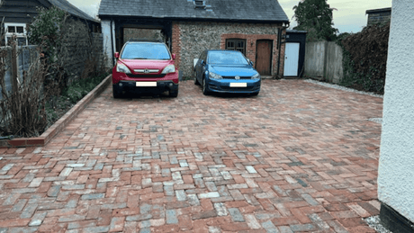 Reclaimed Clay Paving Bricks | Pack of 250 Bricks | Free Delivery - Reclaimed Brick Company