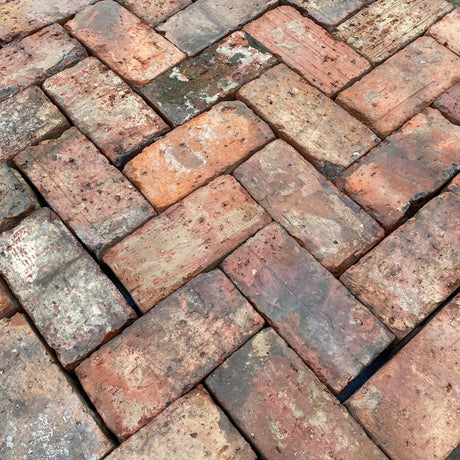 Reclaimed Clay Paving Bricks | Pack of 250 Bricks | Free Delivery - Reclaimed Brick Company