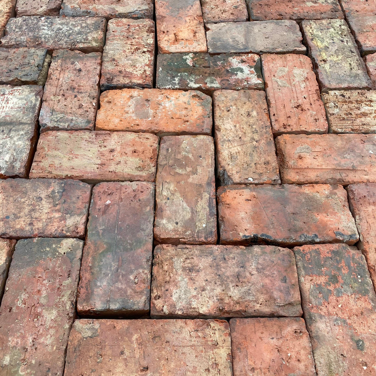 Reclaimed Clay Paving Bricks | Pack of 250 Bricks | Free Delivery - Reclaimed Brick Company