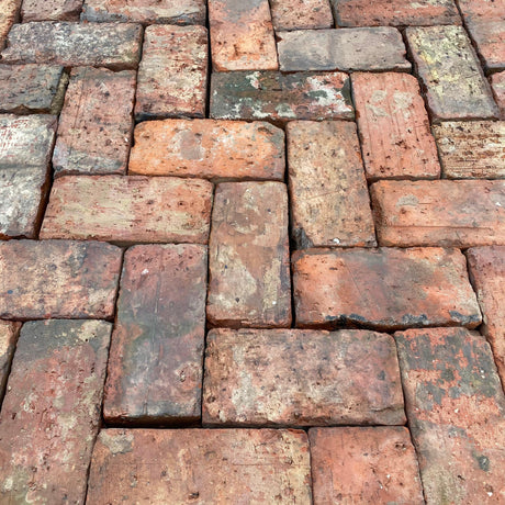 Reclaimed Clay Paving Bricks | Pack of 250 Bricks | Free Delivery - Reclaimed Brick Company