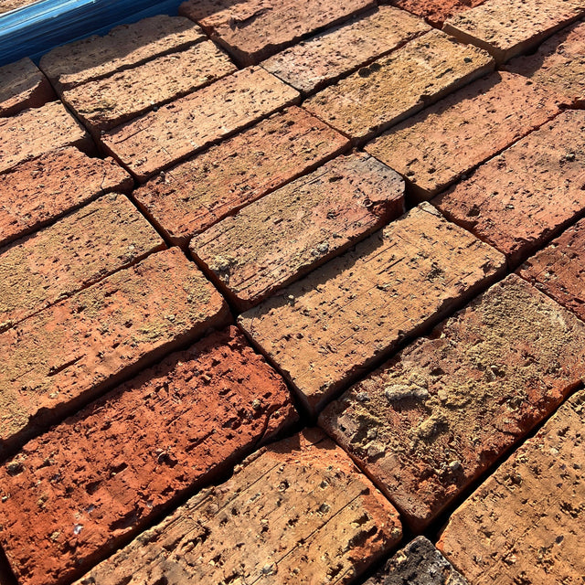 Reclaimed Clay Paving Bricks | Pack of 250 Bricks - Reclaimed Brick Company